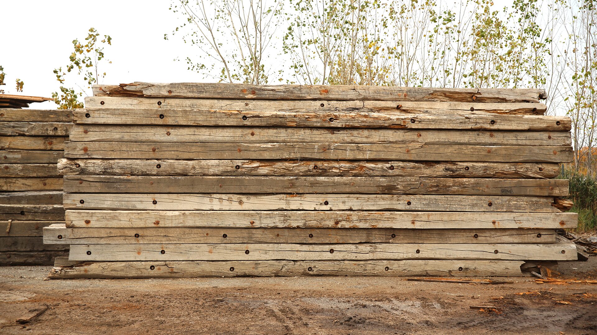 Used Timber Mats