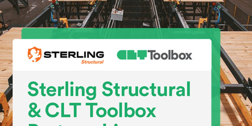 Sterling Becomes First U.S. CLT Manufacturer on CLT Toolbox