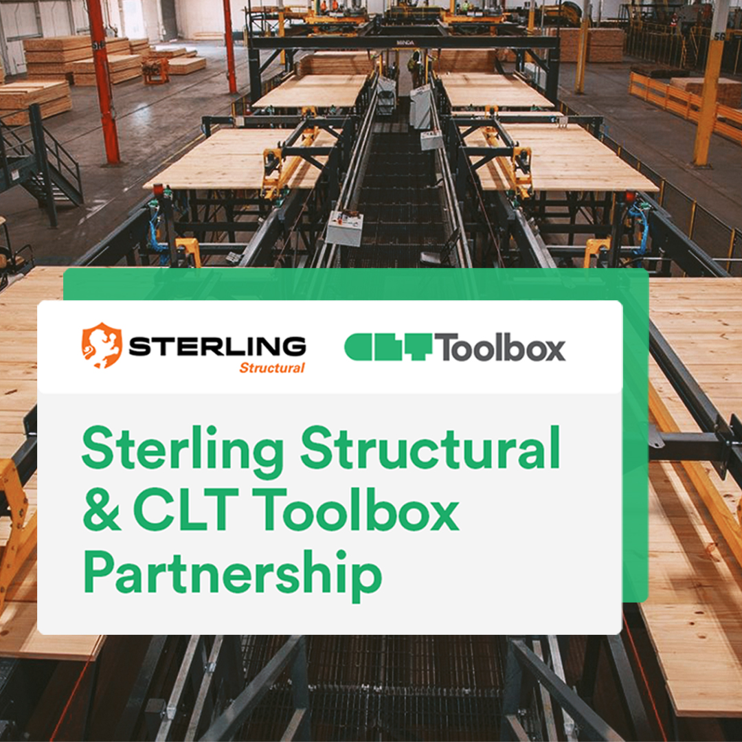 Sterling Becomes First U.S. CLT Manufacturer on CLT Toolbox